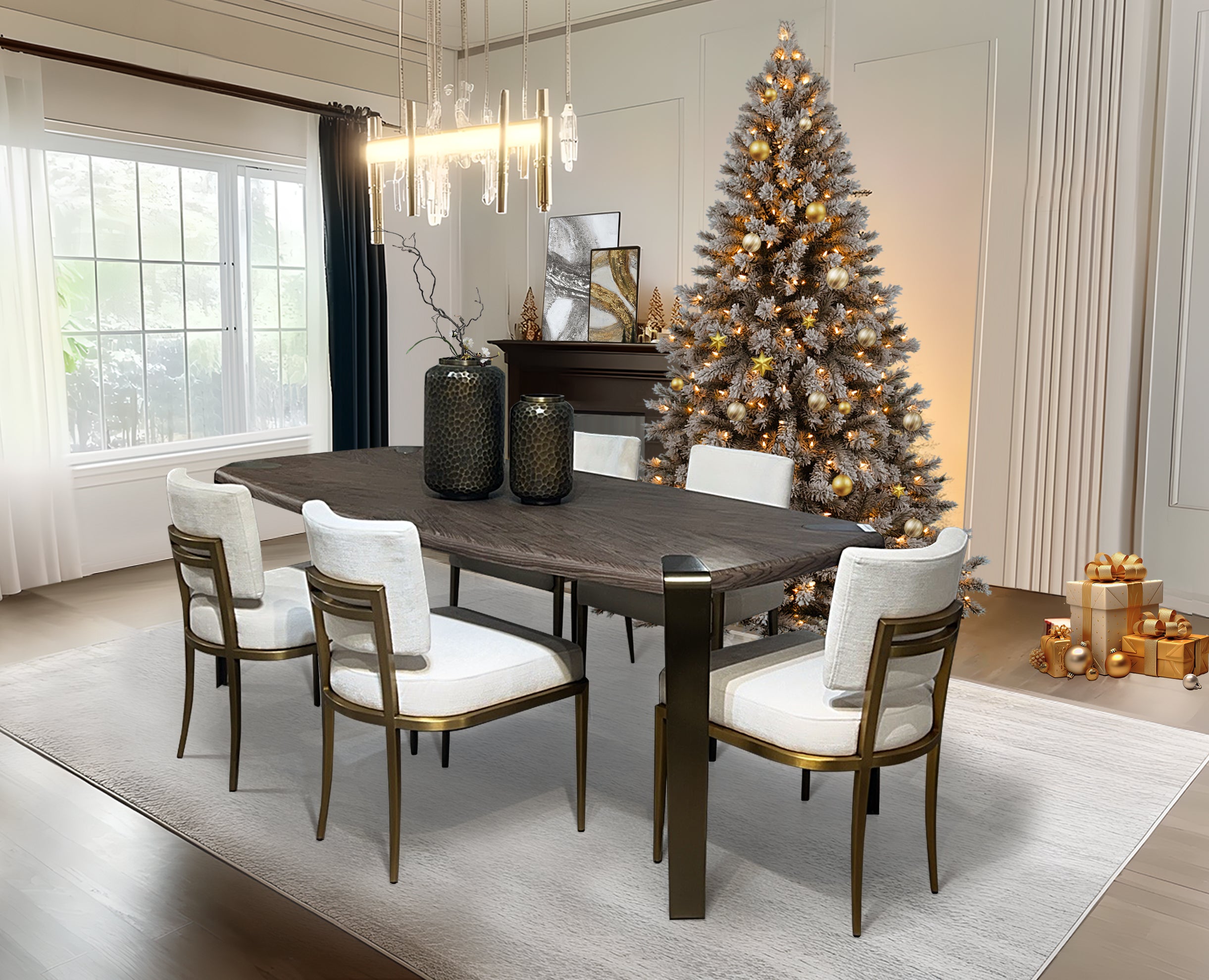 How to Create the Ultimate Christmas Vibe in Your Dining Room