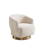 Load image into Gallery viewer, Light Gold Accent Chair #010009
