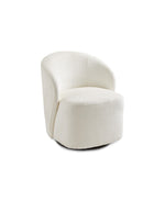 Load image into Gallery viewer, Beige Swivel Accent Chair #010012
