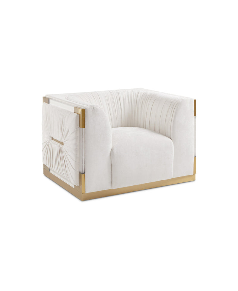 Vanilla Creme Accent Chair 