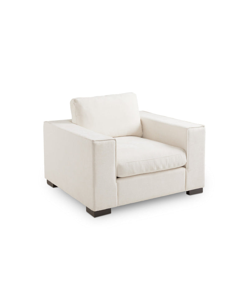 White Urban Retreat Accent Chair 