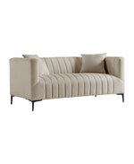 Load image into Gallery viewer, Khaki Tufted Sofa 2 Seats #020005
