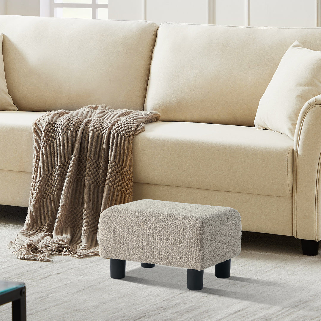 Khaki Foot Rest Stool #100065