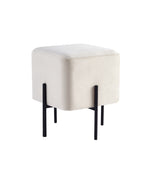Load image into Gallery viewer, White Cube-Shaped Stool #100012
