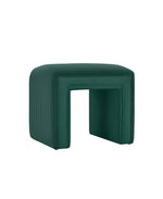 Load image into Gallery viewer, Green U Shaped Ottoman #100027
