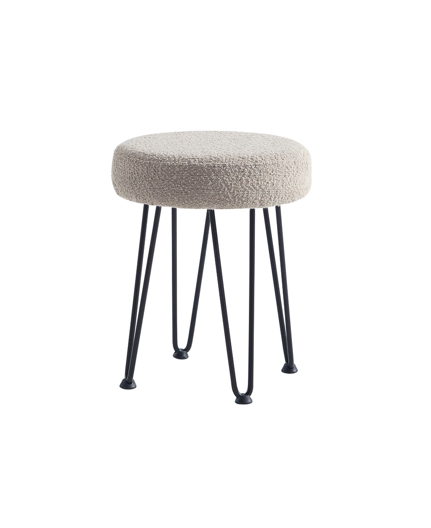 Khaki Vanity Stool #100032