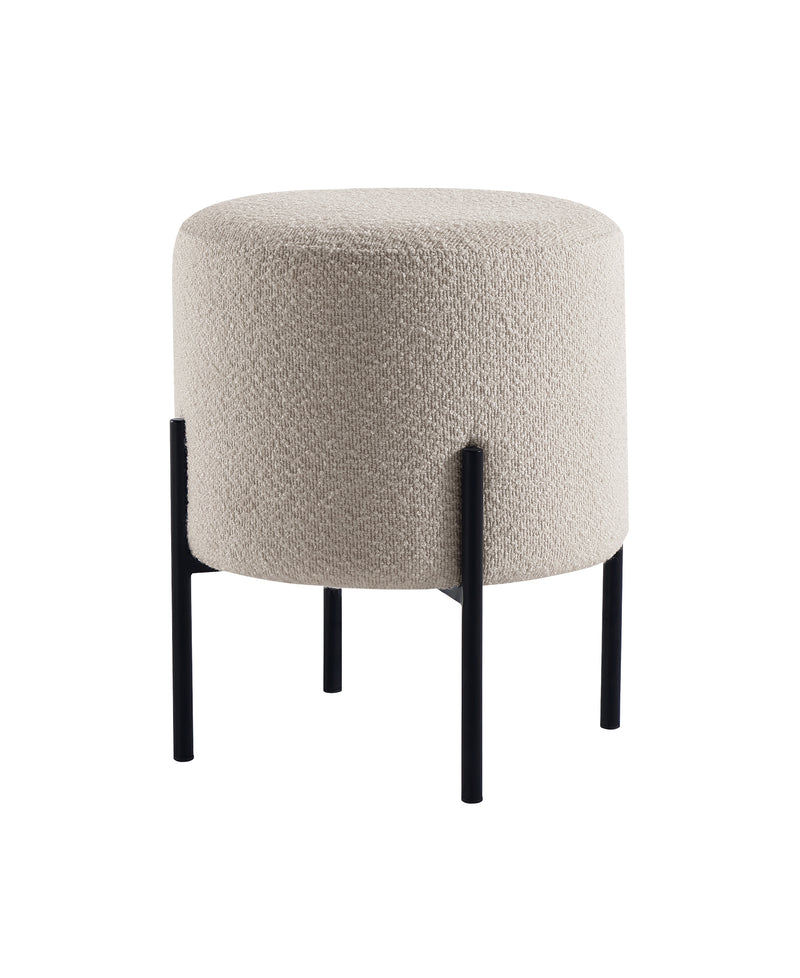 Khaki Boucle Multifunctional Stool 