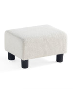 Load image into Gallery viewer, White Foot Resting Stool #100099
