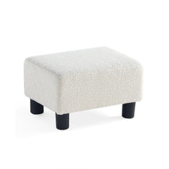 White Foot Resting Stool #100099 Get set style furniture