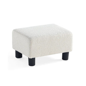 White Foot Resting Stool #100099 Get set style furniture