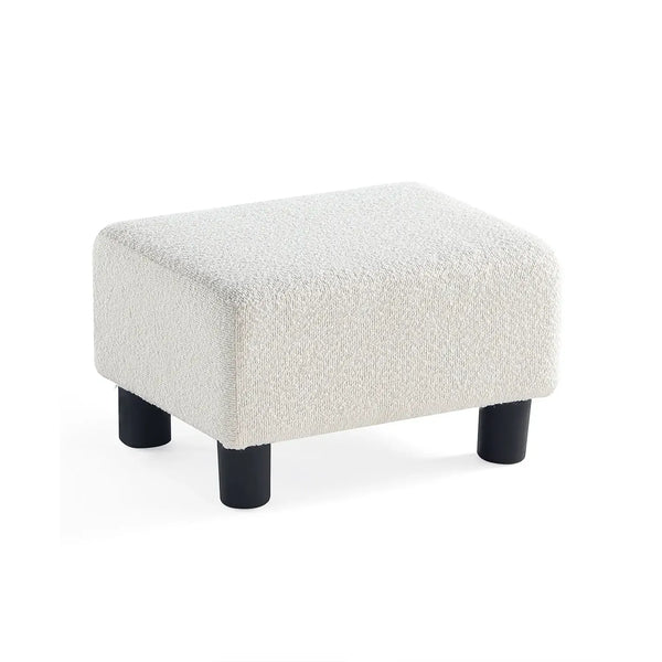 White Foot Resting Stool #100099 Get set style furniture