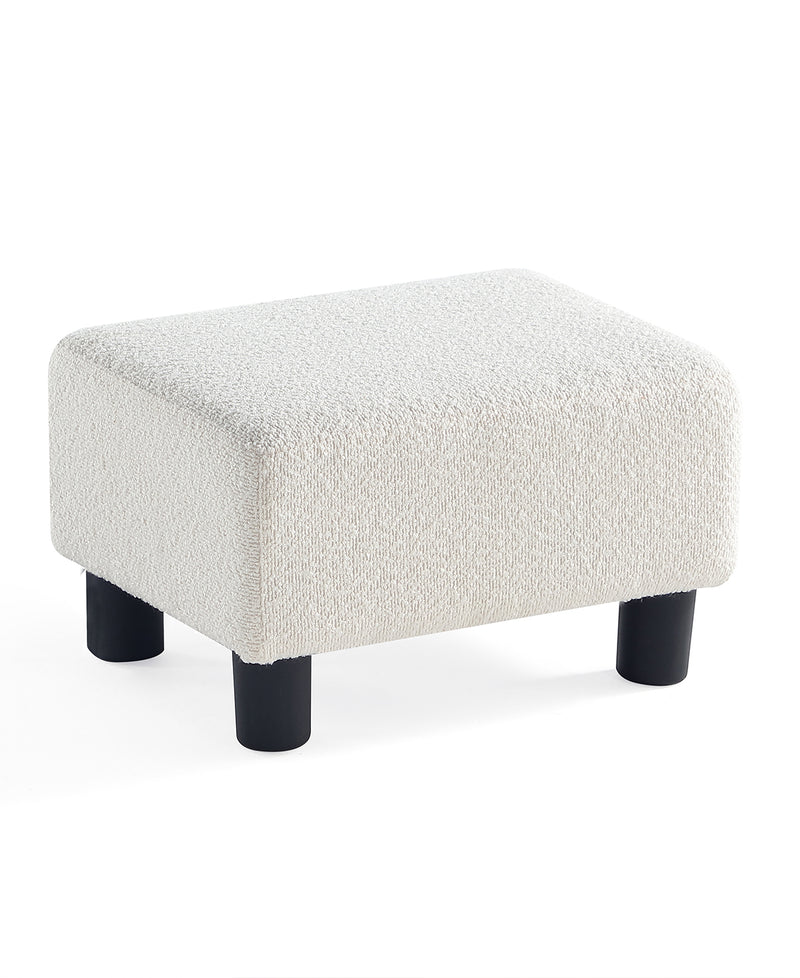 White Foot Resting Stool 