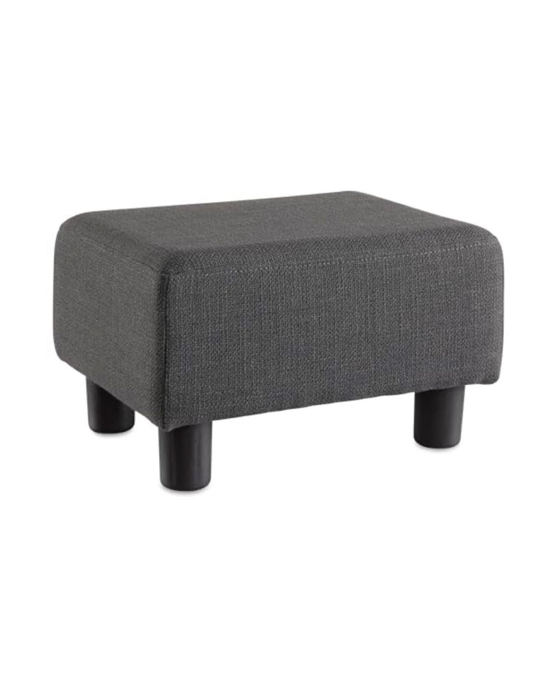Dark Grey Foot Resting Stool 