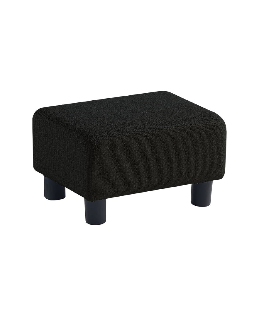 Black Foot Rest Stool #100066