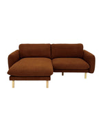 Load image into Gallery viewer, Chestnut Modern L Shape Sectional Sofa #100210
