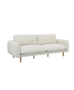 Load image into Gallery viewer, Off White Wood Modern Living Room Sofa #100215
