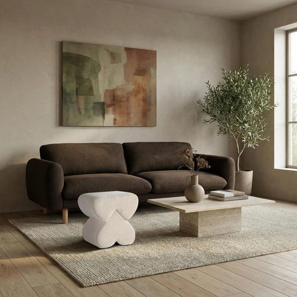 Amora Heart Shaped Ottoman Get Set Style Furniture