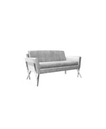Load image into Gallery viewer, Grey Streamline Loveseat #020011
