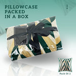 Load image into Gallery viewer, Stylish Green-Gold Throw Pillow Covers
