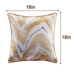 Load image into Gallery viewer, Stylish Gold-Silver Throw Pillow Covers
