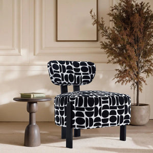 Modern Accent Chair Armless #130008 Get set style furniture