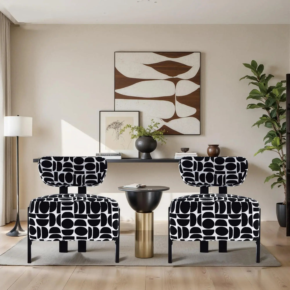 Modern Accent Chair Armless #130008 Get set style furniture