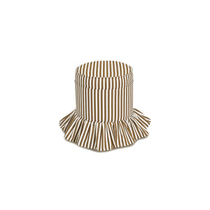 Cabana Skirted Pouf Ottoman Get Set Style Furniture