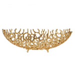 Load image into Gallery viewer, XC-27819-G Gold Oval Bowl
