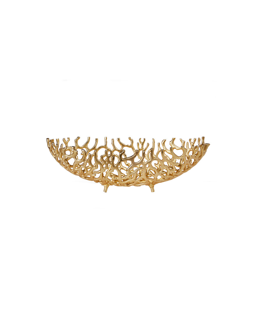 XC-27819-G Gold Oval Bowl