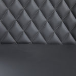 Load image into Gallery viewer, Dark Grey Leatherette Dining Chair #130012
