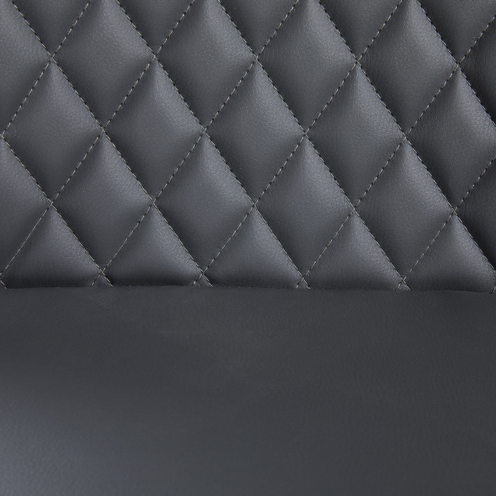 Dark Grey Leatherette Dining Chair #130012
