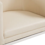 Load image into Gallery viewer, Taupe Leatherette Accent Chair #010022
