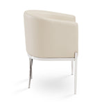 Load image into Gallery viewer, Taupe Leatherette Accent Chair #010022
