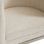Load image into Gallery viewer, Ivory Crossback Accent Chair #010020
