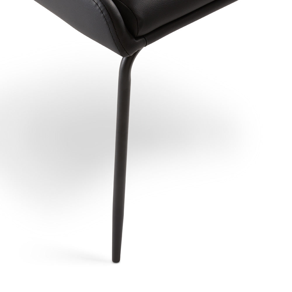 Black Moira Black Dining Chair #130023