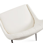 Load image into Gallery viewer, White Moira Black Dining Chair #130022
