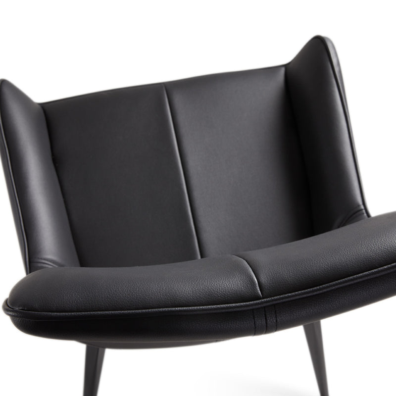 Black Swivel Dining Chair 