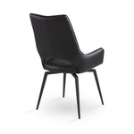 Load image into Gallery viewer, Black Swivel Dining Chair #130031

