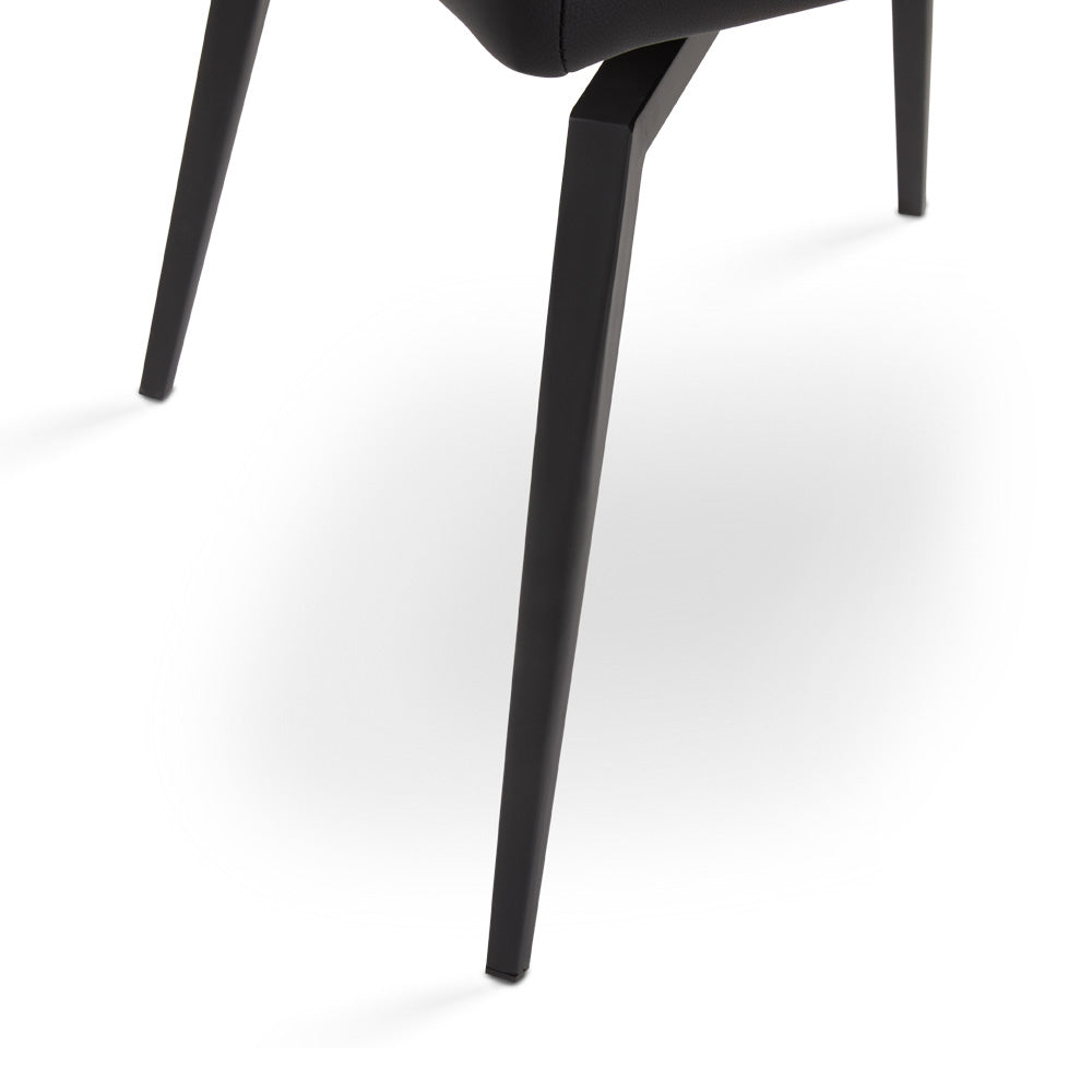 Black Swivel Dining Chair #130031
