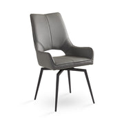 Grey Swivel Dining Chair #130030