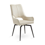Load image into Gallery viewer, Taupe Swivel Dining Chair #130029
