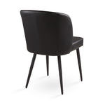 Load image into Gallery viewer, Black Fortina Dining Chair #130026
