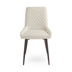 Load image into Gallery viewer, Taupe Leatherette Dining Chair*2 #130010
