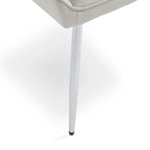 Load image into Gallery viewer, Light Grey Leatherette Dining Chair*2 #130011
