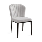Load image into Gallery viewer, Grey Shell Dining Chair #130015
