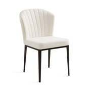 Ivory Shell Dining Chair #130014
