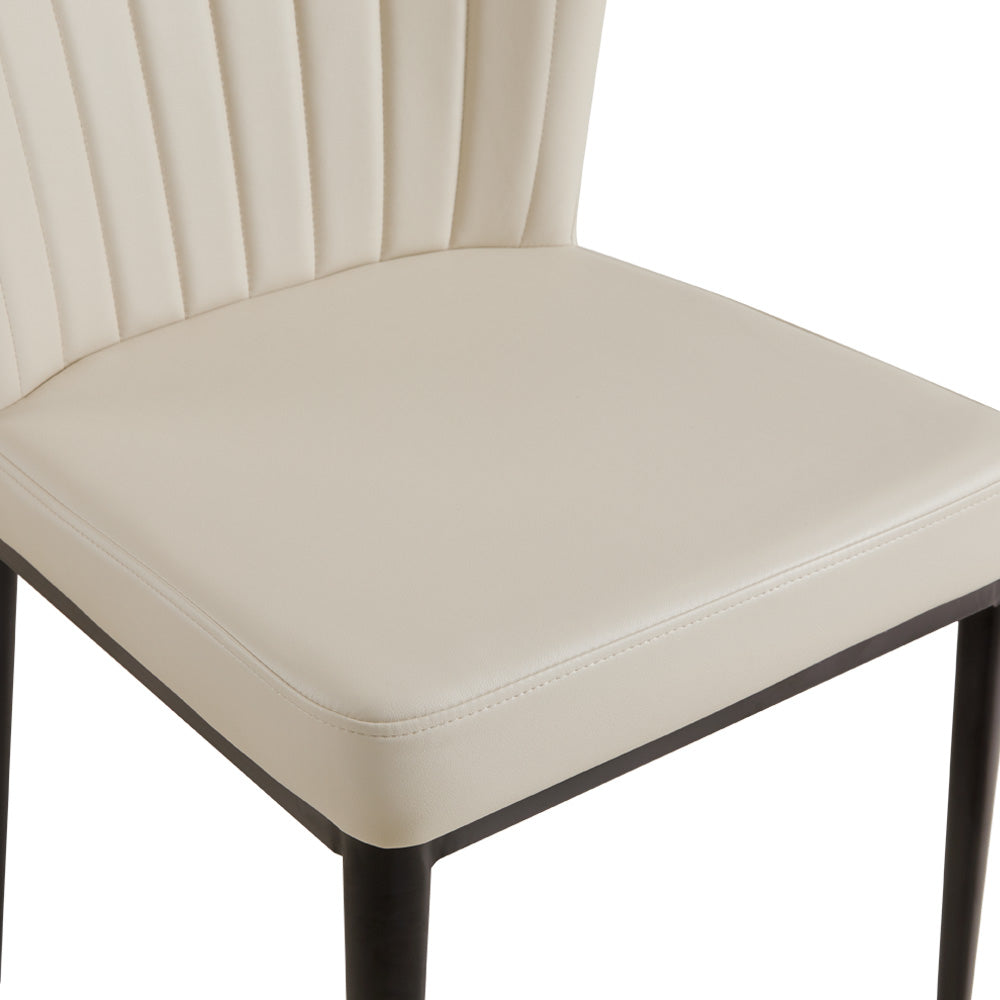 Taupe Shell Dining Chair #130013