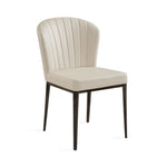 Load image into Gallery viewer, Taupe Shell Dining Chair #130013
