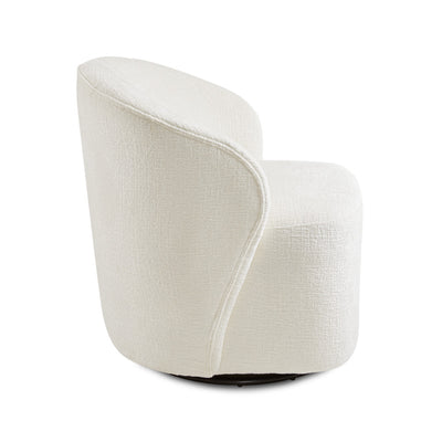 Beige Swivel Accent Chair #010012