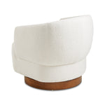 Load image into Gallery viewer, White Boucle Accent Chair #010011

